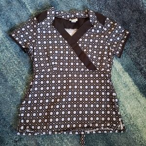 Womens scrub top